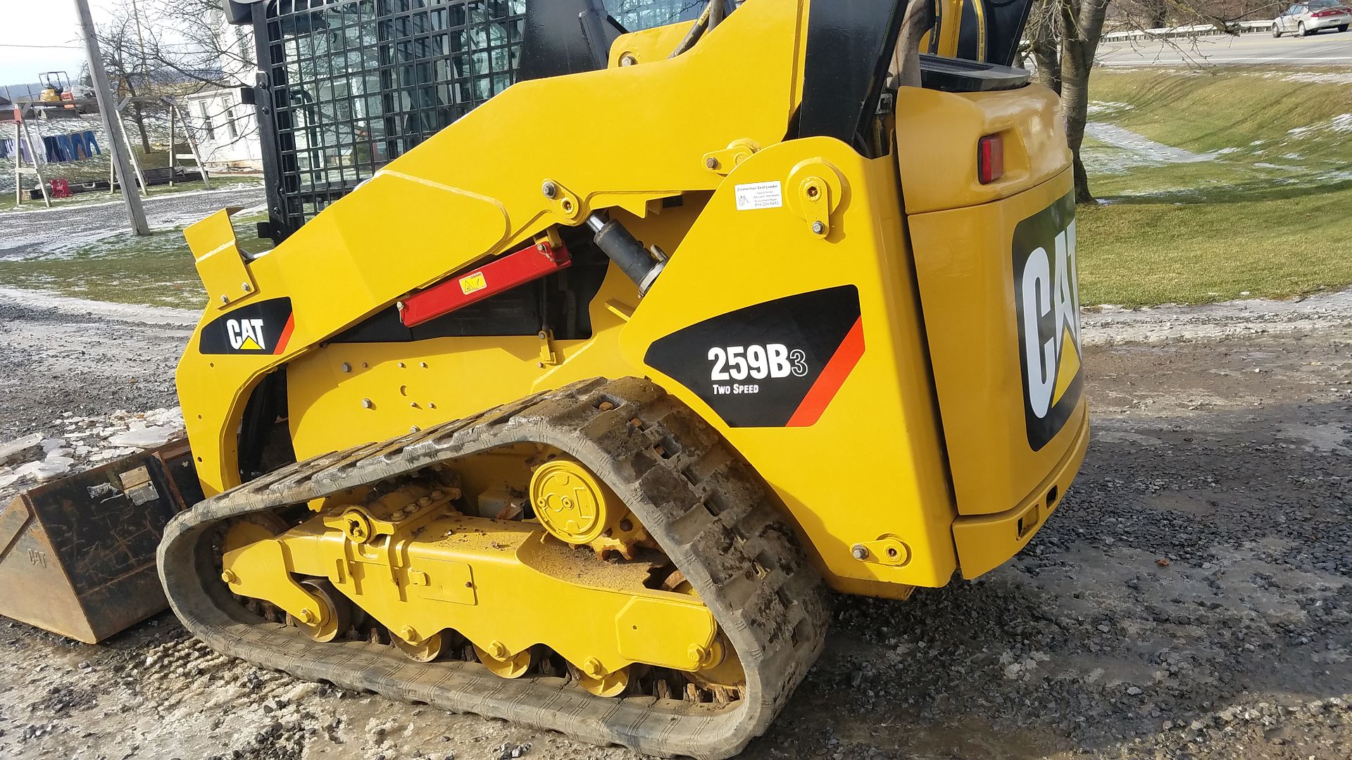 2011 Caterpillar 259B3 Compact Track Skid Steer Loader 2 Speed