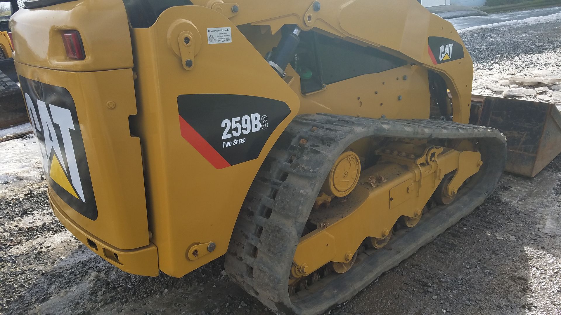 2011 Caterpillar 259B3 Compact Track Skid Steer Loader 2 Speed