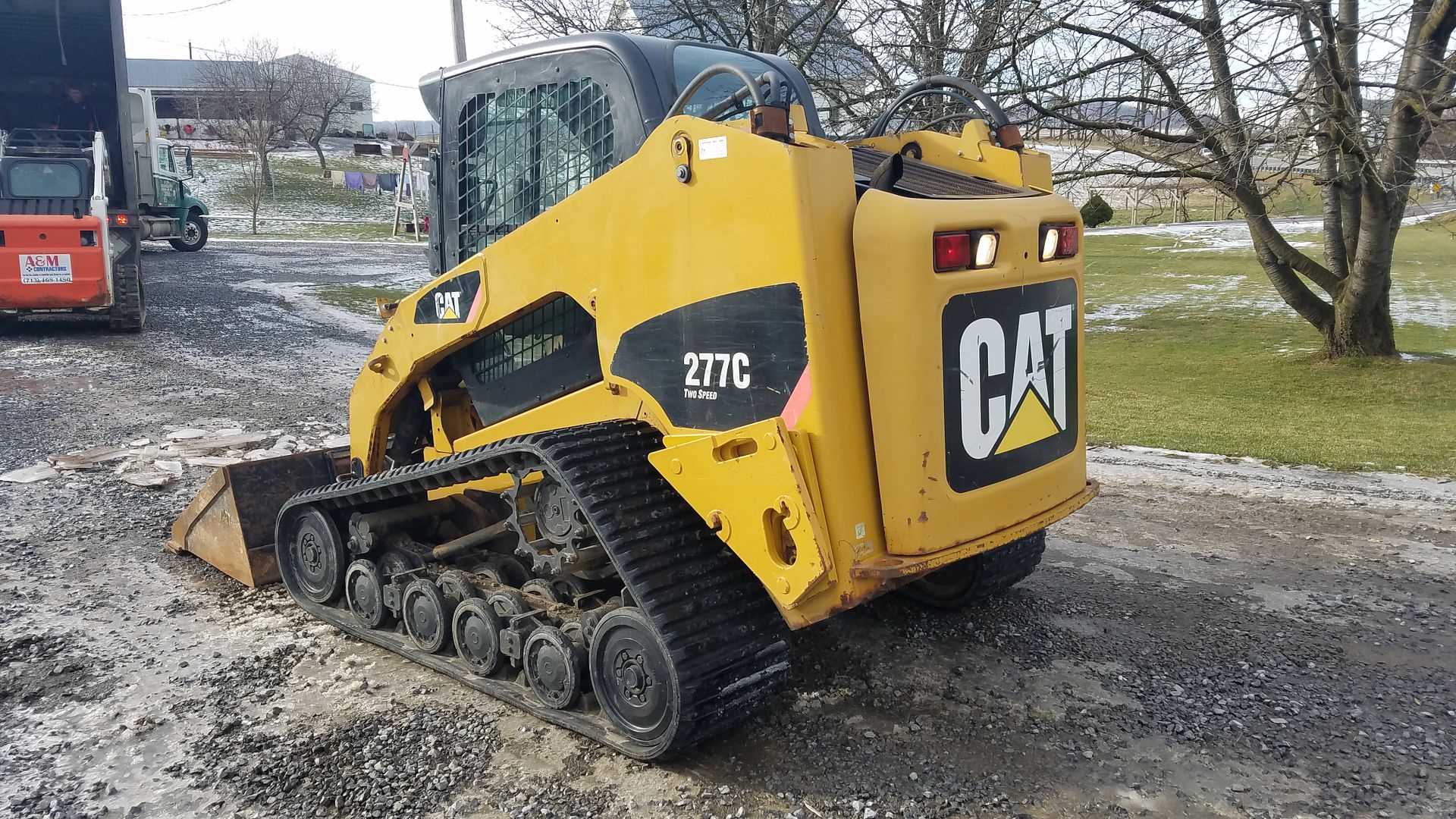 2010 Caterpillar 277C Compact Track Skid Steer Loader 2 Speed Hydraulic Coupler