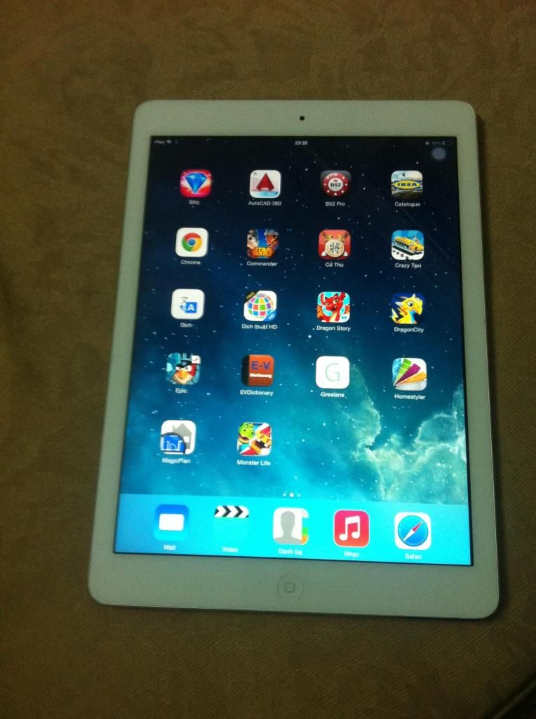 IPAD air 16g trắng wifi  NEW 99.9%  giá sock 7txxxx - 4