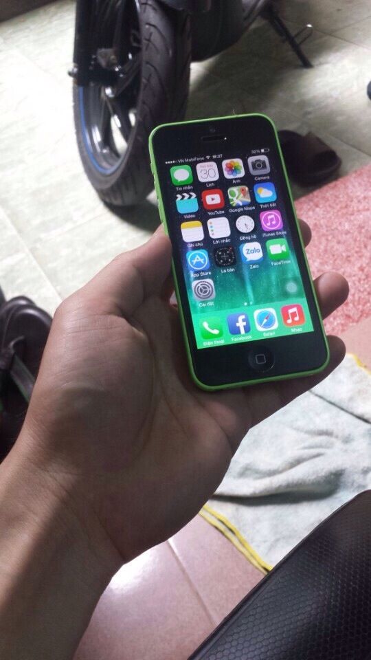 5C quốc tế 16g GREEN mới 100% zin 100% giá rẻ thúi, còn bh - 6