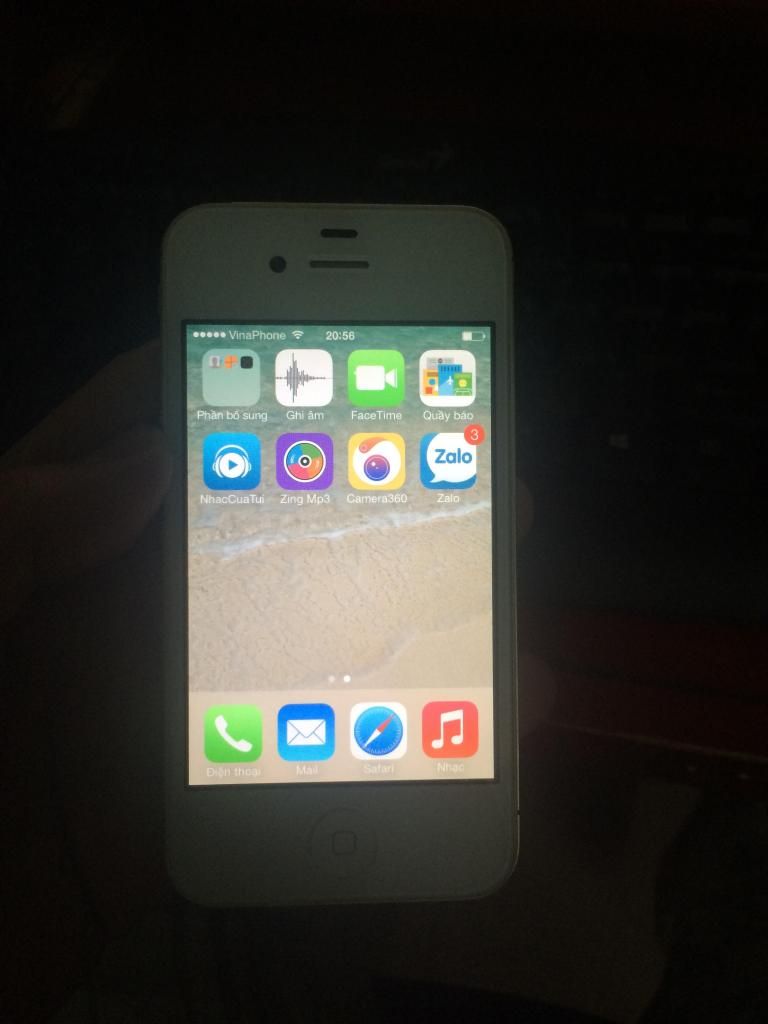 4s trắng quốc tế 16g máy đẹp 99% giá siêu tốt ra đi trong đêm 5t199. zin 100% - 1