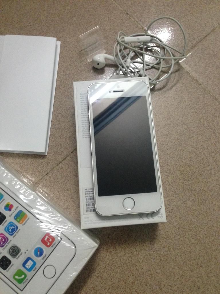 5S SILVER full box còn BH giá 8txxxxxxx, nhanh tay lụm - 7