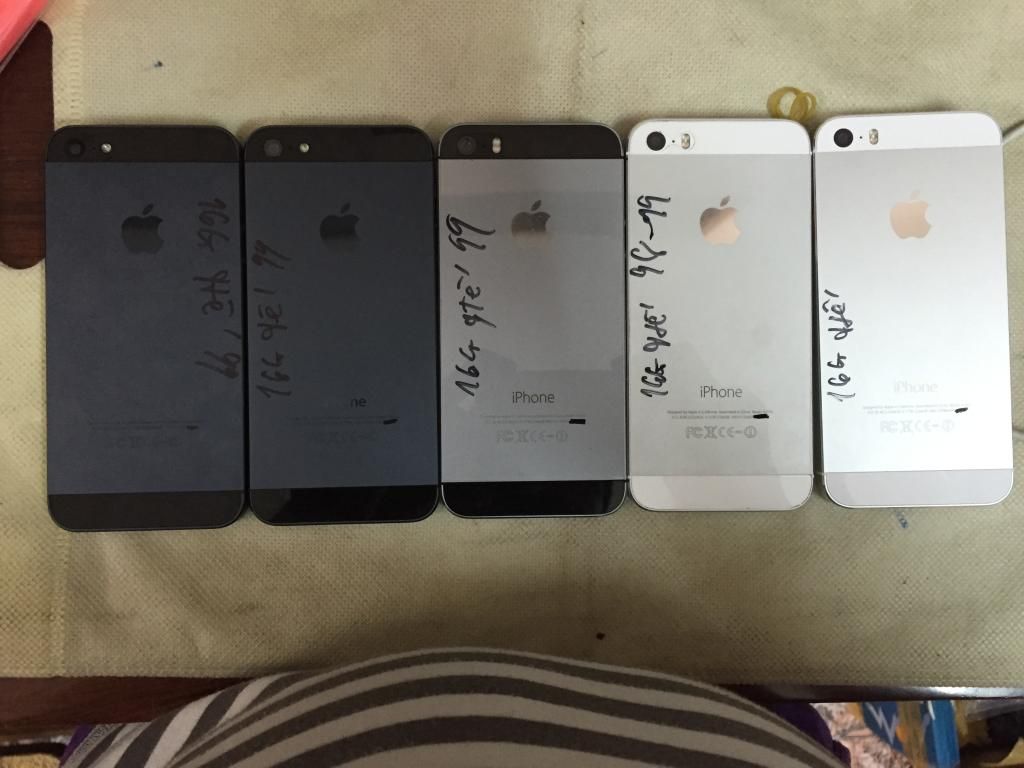 thanh lý : iphone 5 + iphone 5S + iphone 5C và iphone 4S