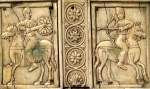 Turkic cavalry on a Byzantine Ivory Casket, 11-12th Centuries, Victoria and Albert Museum A.8-1937