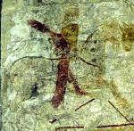 Wall paintings from All Saints Church, Claverley, Shropshire, c.1200