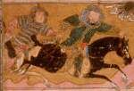 The First Small Shahnama, c.1300 showing Ilkhanid Mongols