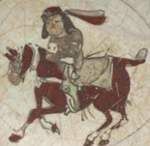 Seljuk Bowl with Rider, 13th century