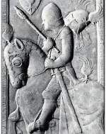 Tombstone of Colaccio Beccadelli at Imola, Italy, c.1340