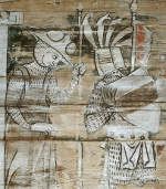 Swedish Knights on wall paintings from the Church at Södra Rĺda in Sweden, 1323AD