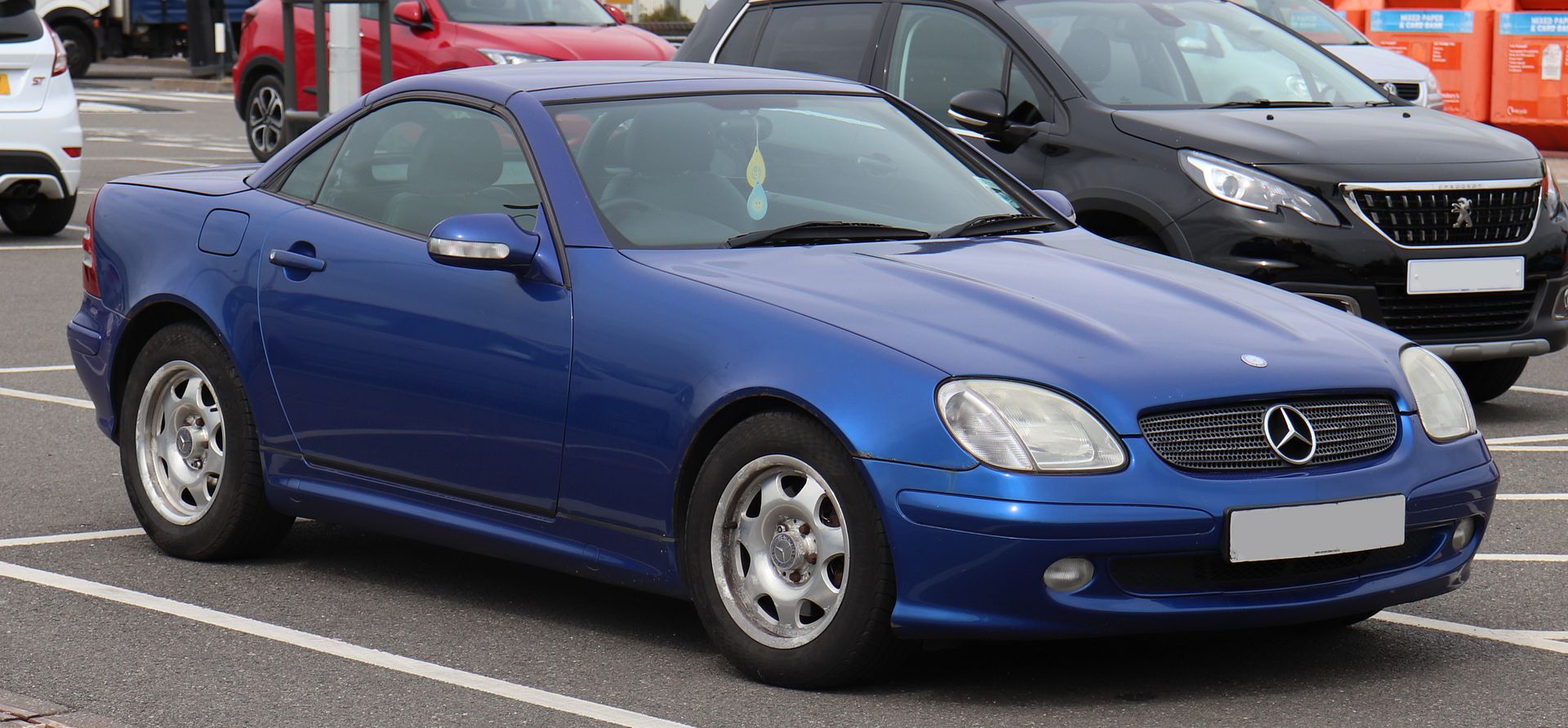 FITS MERCEDES SLK W170 ROADSTER TINTED WINDSCREEN 1996-2004 EQUIV ...